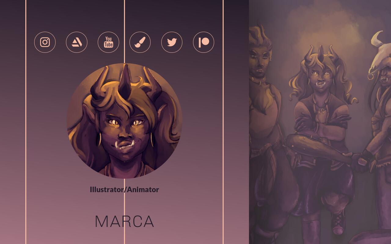 Carrd profile picture for @marca